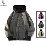 Men's Bomber Jacket Manufacturer - OEM Custom Winter Solid Rabbit Fur Casual Zipper