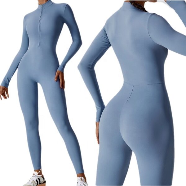 Women's Yoga Jumpsuits Supplier - OEM Sports Quick Drying Tight Fitting Hip Raising Tummy