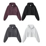 Women's Sweatshirts Supplier - OEM Women's 420G French Terry Short Sports Raglan Sleeve