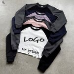 Women's Sweatshirt Set Factory - OEM 2025 American Retro Hooded Pullover Fleece-Lined