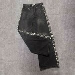 Tracksuit Supplier - OEM High Street French Terry Leopard Print Double Layer