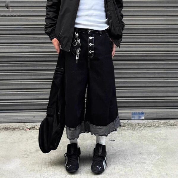 Men's Shorts Factory - OEM Men's Retro Leopard Print Casual Loose Straight