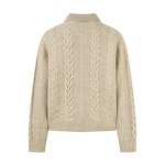 Men's Pullover Sweater Factory - OEM Winter New American Retro Simple Two-piece Jacquard
