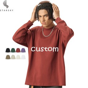 Men's T-Shirt Manufacturer - OEM Men's 280G Solid Terry Short Sleeve Cropped