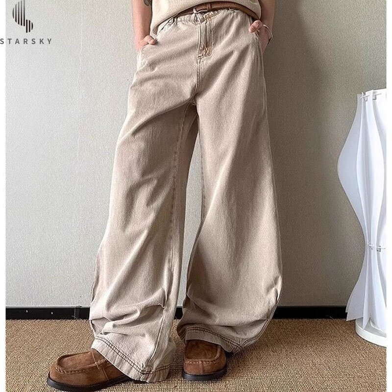 Unisex Jeans Factory - OEM Custom American Retro Denim Breathable Loose