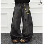 Men's Jeans Manufacturer - OEM Custom Vintage Casual Mid Waist Loose Baggy