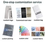 Men's Cargo Pants Supplier - OEM Men's Fashion Casual Loose Wide Leg Cargo Drawstring