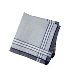 Cotton Handkerchief Supplier - OEM 3 Piece Men's Gift Set Hankies