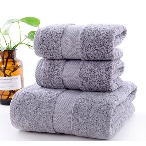 Jacquard Towel Set Supplier - OEM 3 Pack Bath Hand Wash Cloths Set