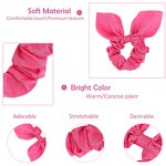 Bunny Scrunchies Factory - OEM Women's Satin Ear Hair Accessories