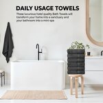 Jacquard Towel Set Supplier - OEM 3 Pack Bath Hand Wash Cloths Set