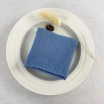 Linen Napkins Manufacturer - OEM 16.5in Natural Soft Cotton Dinner Napkins