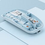 Wireless Mouse Factory - OEM Rechargeable Optical Transparent RGB