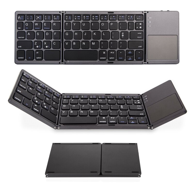 Foldable Keyboard Manufacturer - OEM Ultra Thin Foldable for iPad iPhone