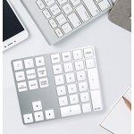 Wireless Numeric Keypad Factory - OEM OEM Silver Grey Scissor-Style BT