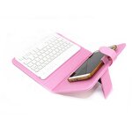 iPhone Keyboard Case Manufacturer - OEM For iPhone Pink Bluetooth Wireless