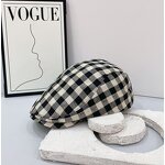 Winter Beret Supplier - OEM Unisex Vintage Cotton Acid Washed Newsboy Style