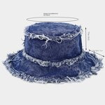 Basin Hat Manufacturer - OEM Korean Washed Rough Brim Double-sided Retro
