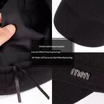 Octagonal Beret Factory - OEM 2026 Custom Striped Polyester Cotton Knitted