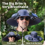 Solar Fan Cap Factory - OEM Hot Selling Simple Two Built-in Solar Fans