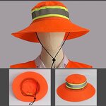 Safety Hat Supplier - OEM Wholesale Fluorescent Reflective Industrial Sun