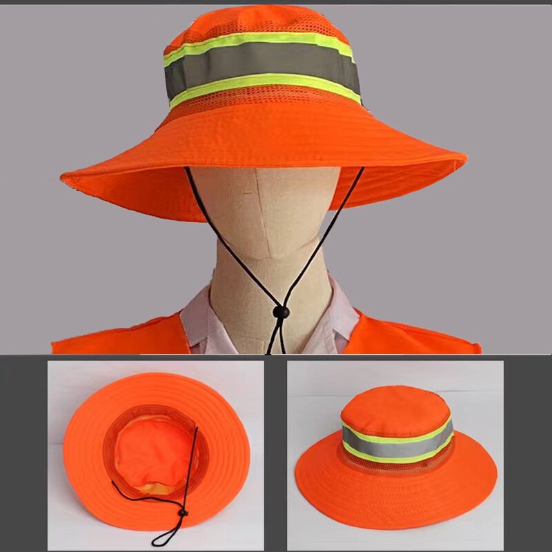 Safety Hat Supplier - OEM Wholesale Fluorescent Reflective Industrial Sun