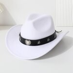 Western Cowboy Hat Manufacturer - OEM Vintage Ethnic Style Roll Brim Felt