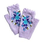 Knitted Gloves Supplier - OEM Winter Plain Casual Women's Warm Full Finger