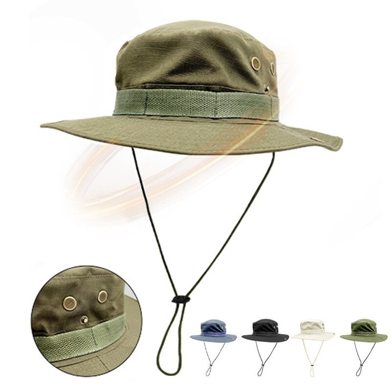 Fisherman Hat Factory - OEM Custom Embroidery Multi Color Unisex Foldable