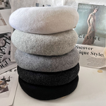 Wool Beret Factory - OEM 2025 Custom Unisex 3D Embroidery Fleece Mushroom