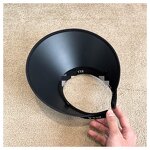 Visor Hat Factory - OEM Women's Large Brim PVC Plain Top Foldable