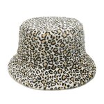 Winter Bucket Hat Supplier - OEM Women's Fashion Leopard Faux Fur Panama