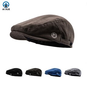 Ivy Hat Supplier - OEM Japanese Retro Newsboy Warm Character Y2K Printed