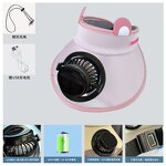 Solar Visor Hat Supplier - OEM UPF 50+ Adjustable Fan Cooling Outdoor Sports