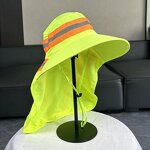 Reflective Bucket Hat Supplier - OEM Outdoor Hard Hat Neck Flap Sun Caps