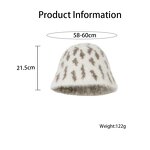 Knitted Beanie Factory - OEM Vintage Leopard Elasticity Cold-Proof Thickened