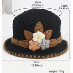 Wool Knitted Hat Factory - OEM Women's Winter Warm Windproof Fleece Lining