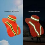 Reflective Bucket Hat Supplier - OEM Outdoor Hard Hat Neck Flap Sun Caps