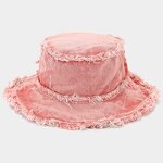 Basin Hat Manufacturer - OEM Korean Washed Rough Brim Double-sided Retro