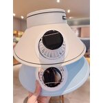 Solar Visor Hat Supplier - OEM UPF 50+ Adjustable Fan Cooling Outdoor