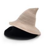 Halloween Wizard Hat Manufacturer - OEM Cross-Border Striped Cotton Knit 3D