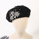 Wool Beret Supplier - OEM 2026 New Handmade Brick Stone Design