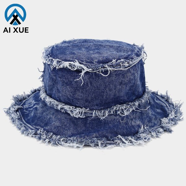 Basin Hat Manufacturer - OEM Korean Washed Rough Brim Double-sided Retro
