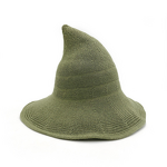 Halloween Wizard Hat Manufacturer - OEM Cross-Border Striped Cotton Knit 3D