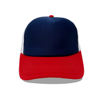 Trucker Hat Manufacturer - OEM Unisex PVC Sponge Mesh Solid Color 6-Panel