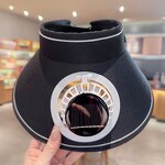 Solar Visor Hat Supplier - OEM UPF 50+ Adjustable Fan Cooling Outdoor