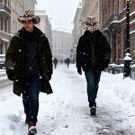 Wool Felt Hat Manufacturer - OEM Winter High Quality Leopard Print Double