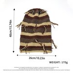Slouchy Beanie Manufacturer - OEM Handmade Rainbow Striped Rasta Style