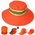 Safety Hat Supplier - OEM Wholesale Fluorescent Reflective Industrial Sun