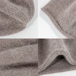 Rabbit Fur Beanie Supplier - OEM 100% Warm Soft Knitted Lantern Hat